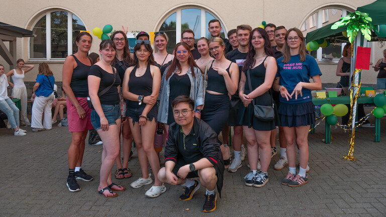 Unsere Industriekaufleute in einem schönen Gruppenbild.