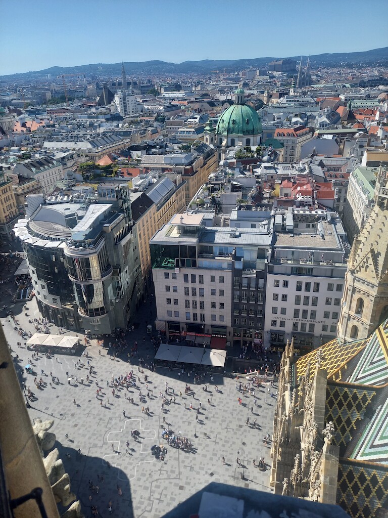 Die Aussicht vom Stephandom.