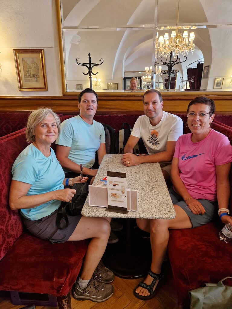 Café Besuch der Lehrerinnen und Lehrer
