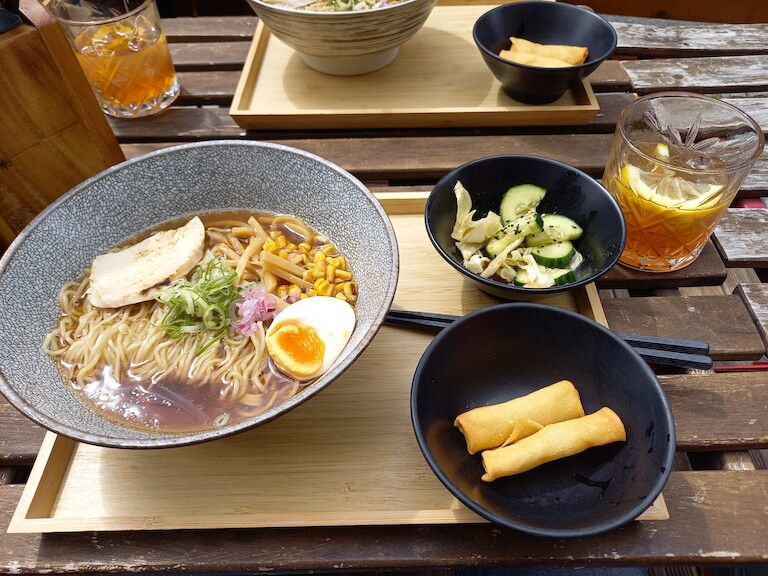 Leckeres Ramen zu Mittag.