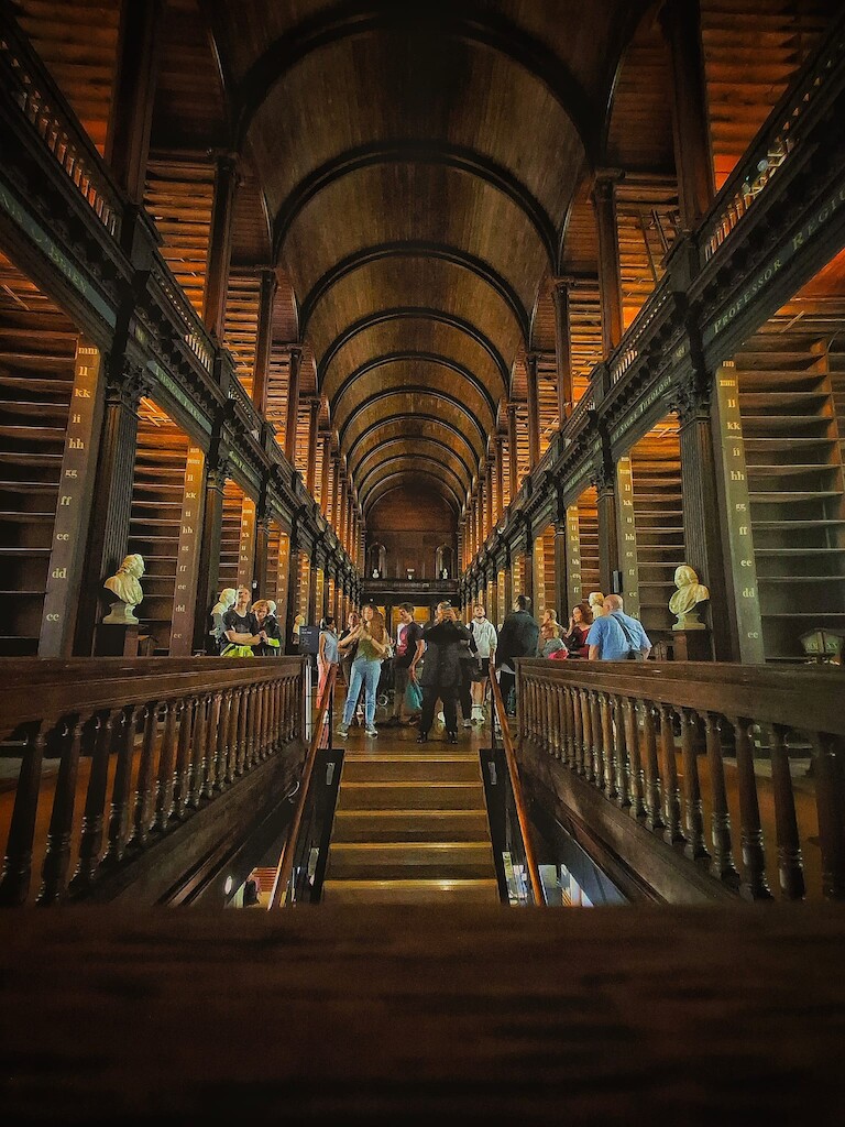 Innenraum der old libary