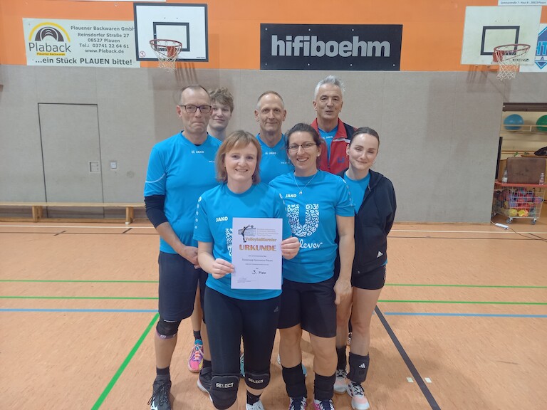 Diesterweg-Gymnasium 3. Platz.