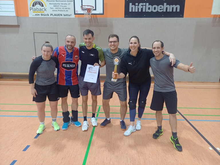 Lessing Gymnasium 1. Platz.