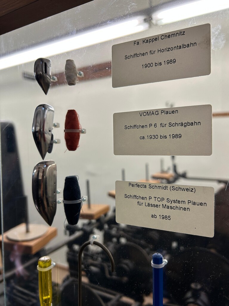 Verschiedenen Schiffchenvarianten.