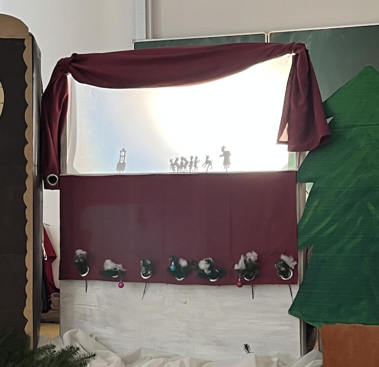 Das Schattentheater.