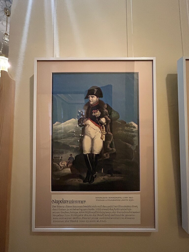 Ein Bild von Napoleon.