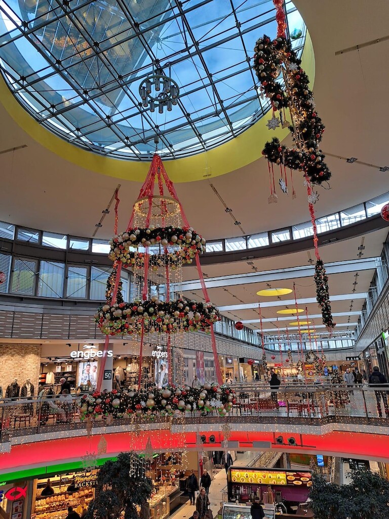 Dekoration in der Stadtgalerie