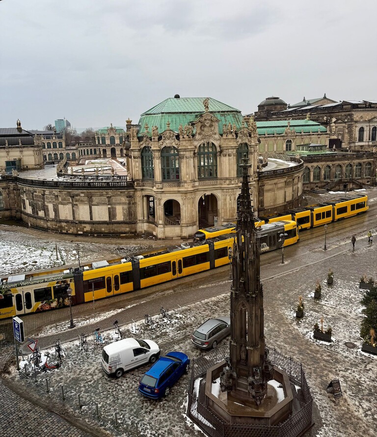 Der Zwinger in Dresden.