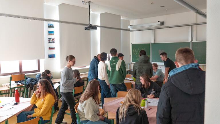 Beratungsgespräche im Beruflichen Gymnasium