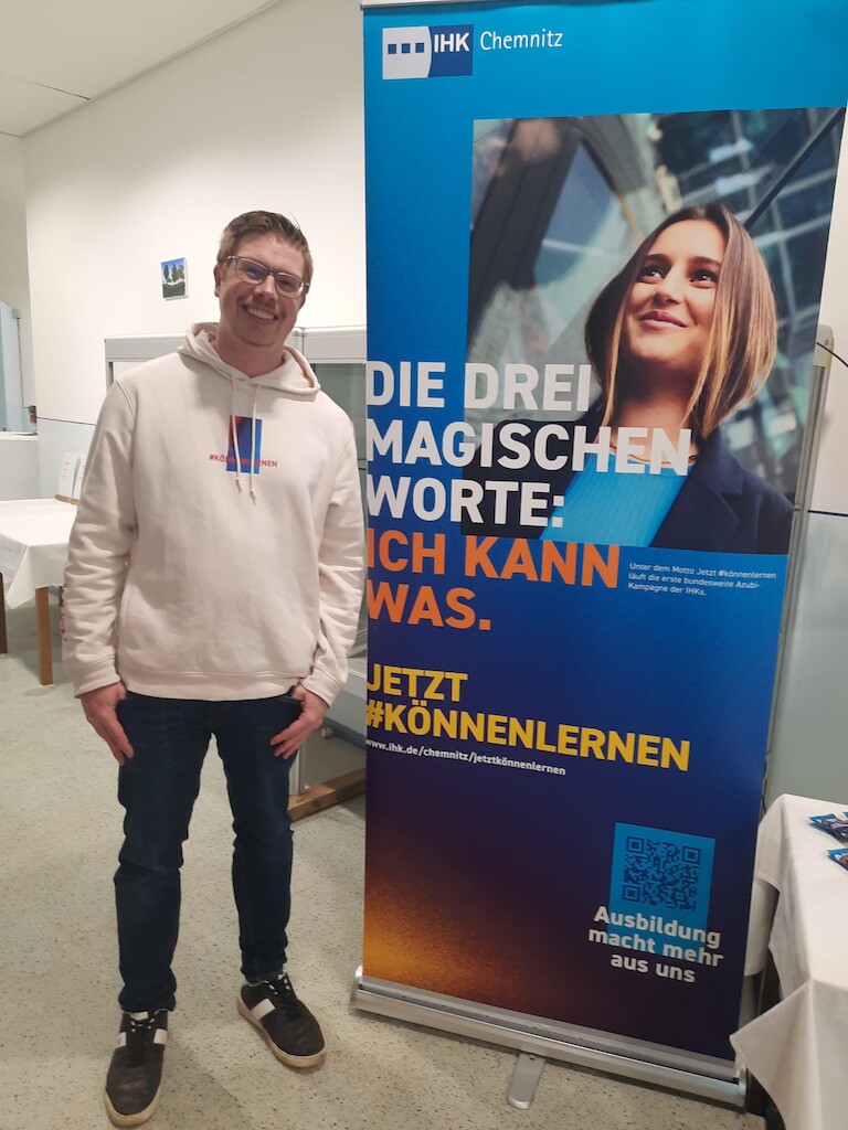 Der Stand der IHK Chemnitz.