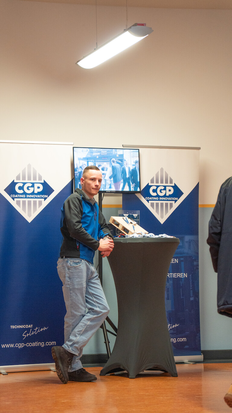 Der Stand von CGP.