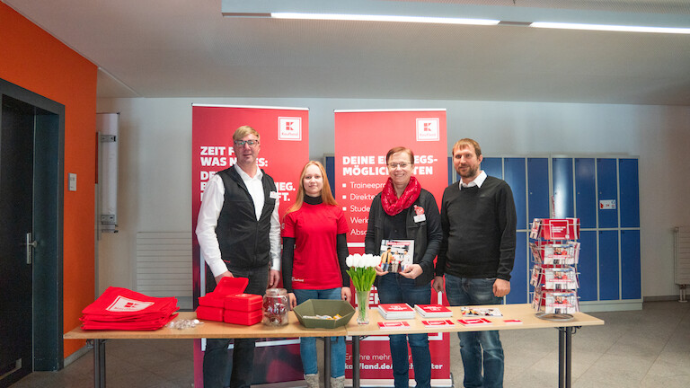 Der Stand von Kaufland.-
