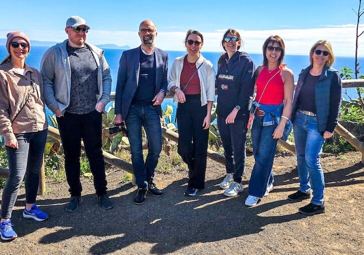 Eine Gruppenbild der Teilnehmer.