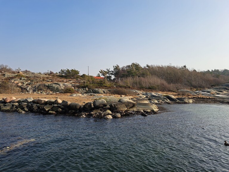 Küstestreifen einer Insel