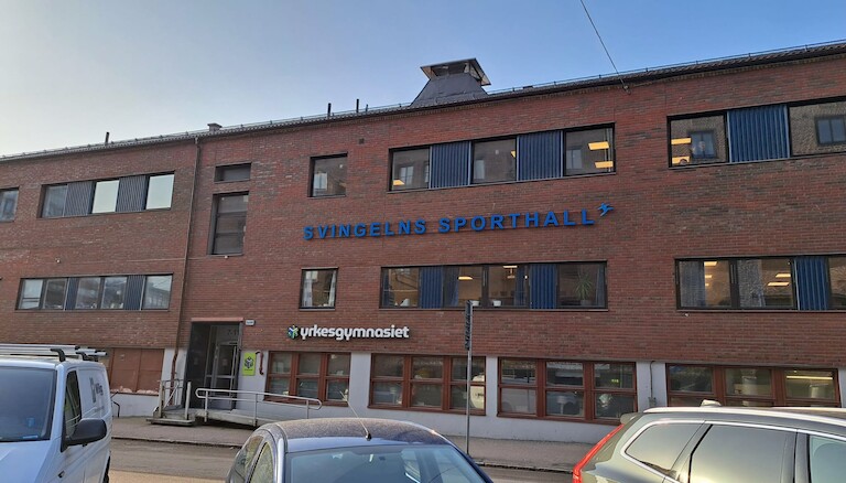 Das Schulgebäude in Göteborg.