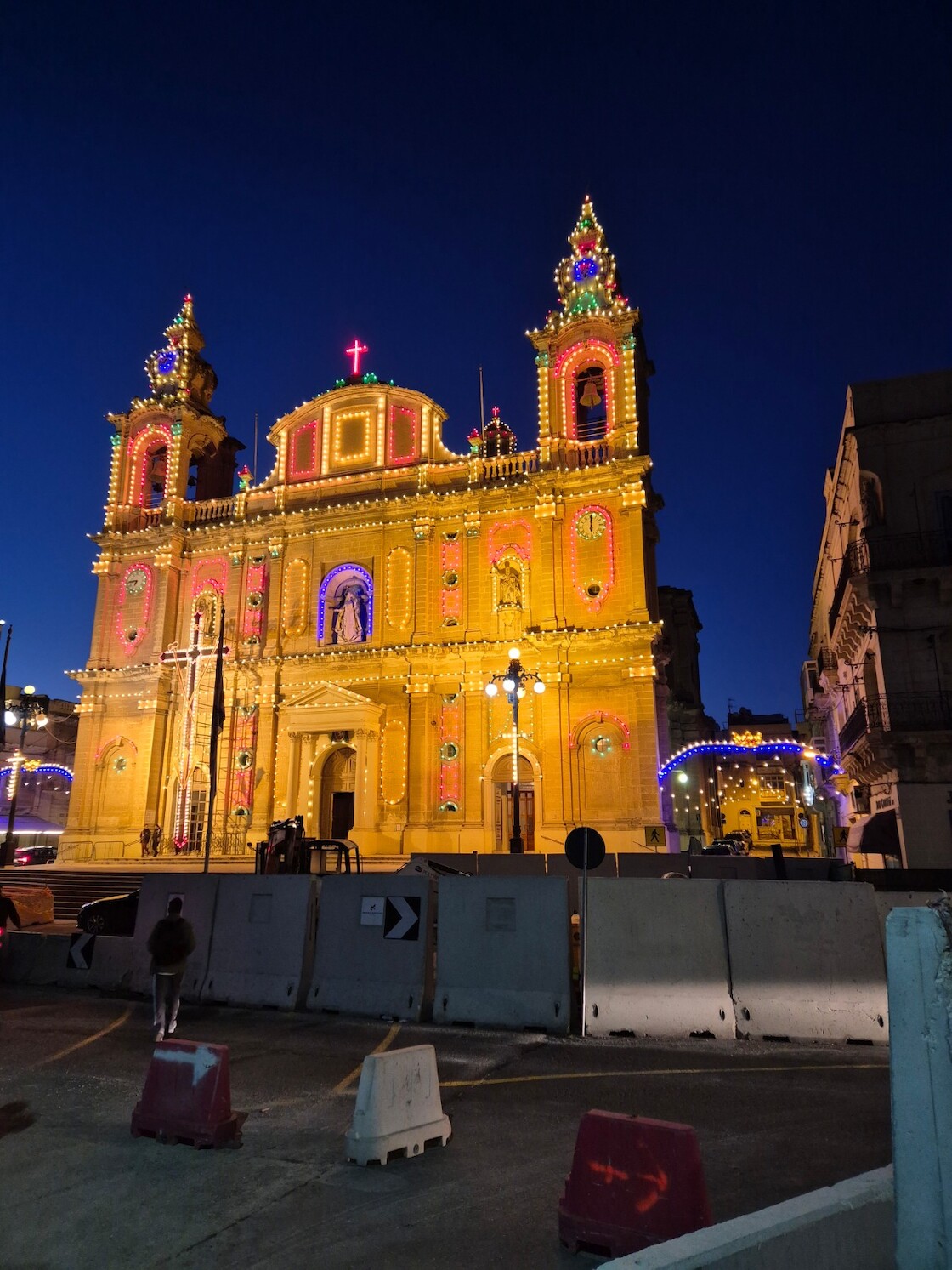 Ein Kirche auf Malta.