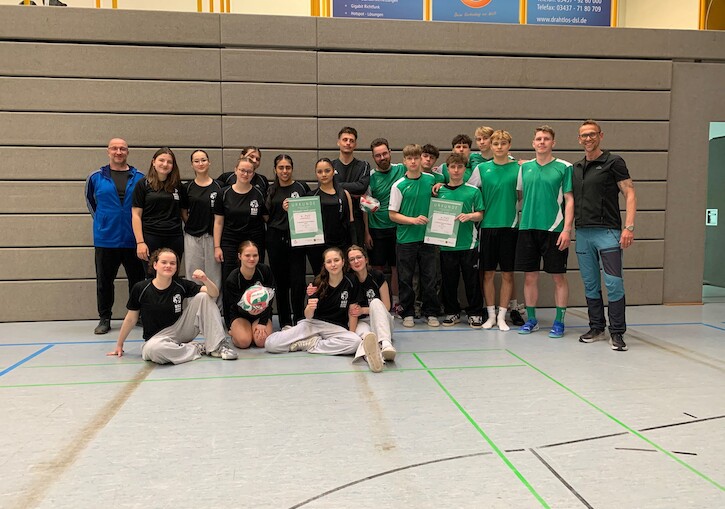 Das komplette Team des BSZ im Gruppenbild.