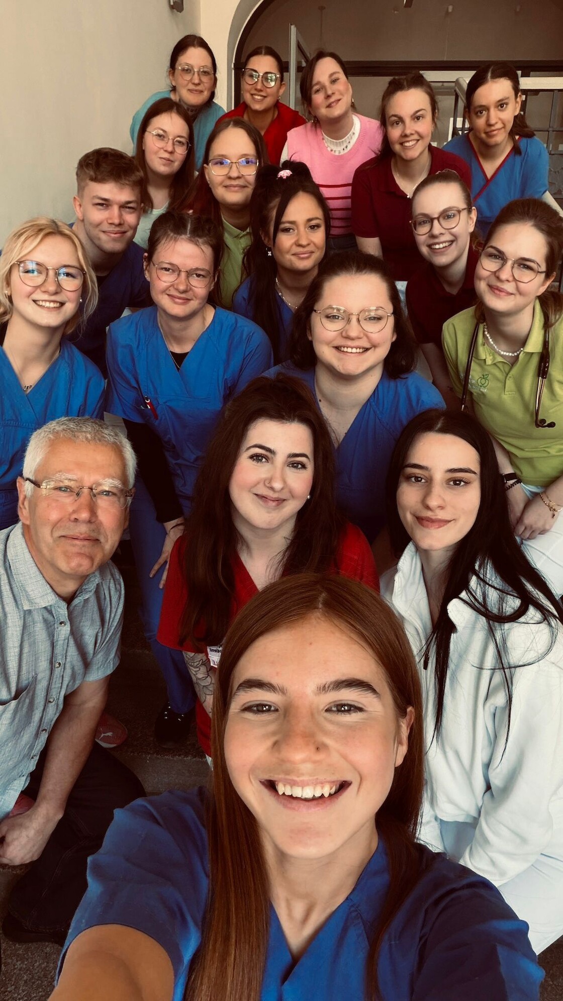 Selfie Arbeitskleidung