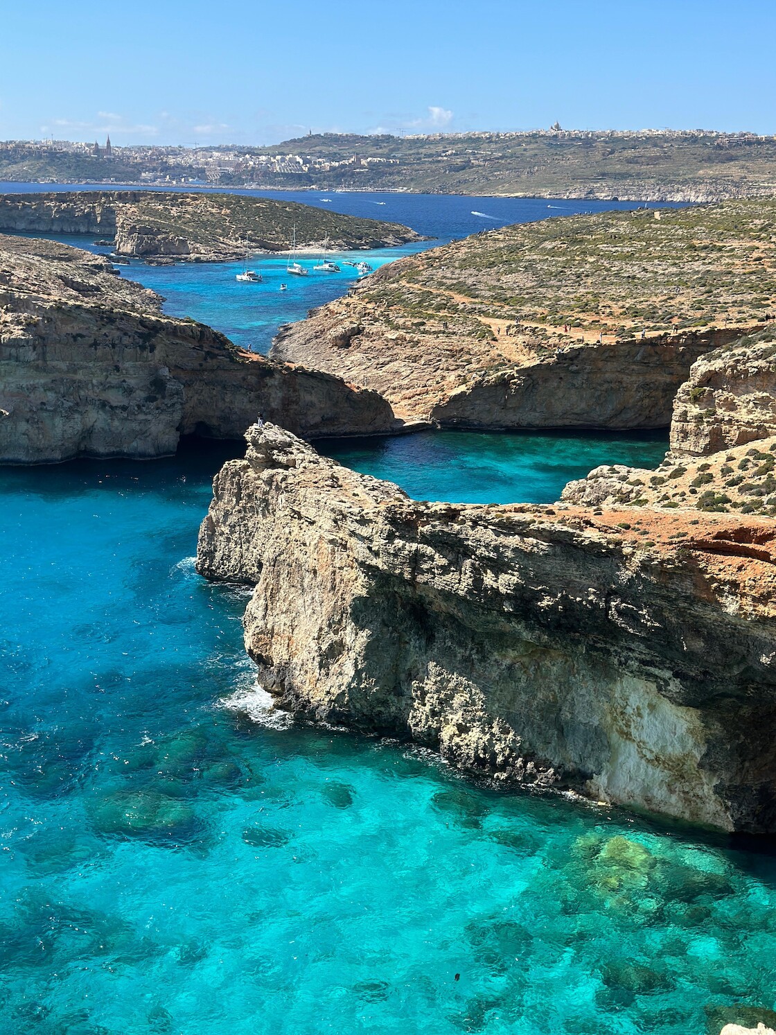 Das blaue Meer um Malte