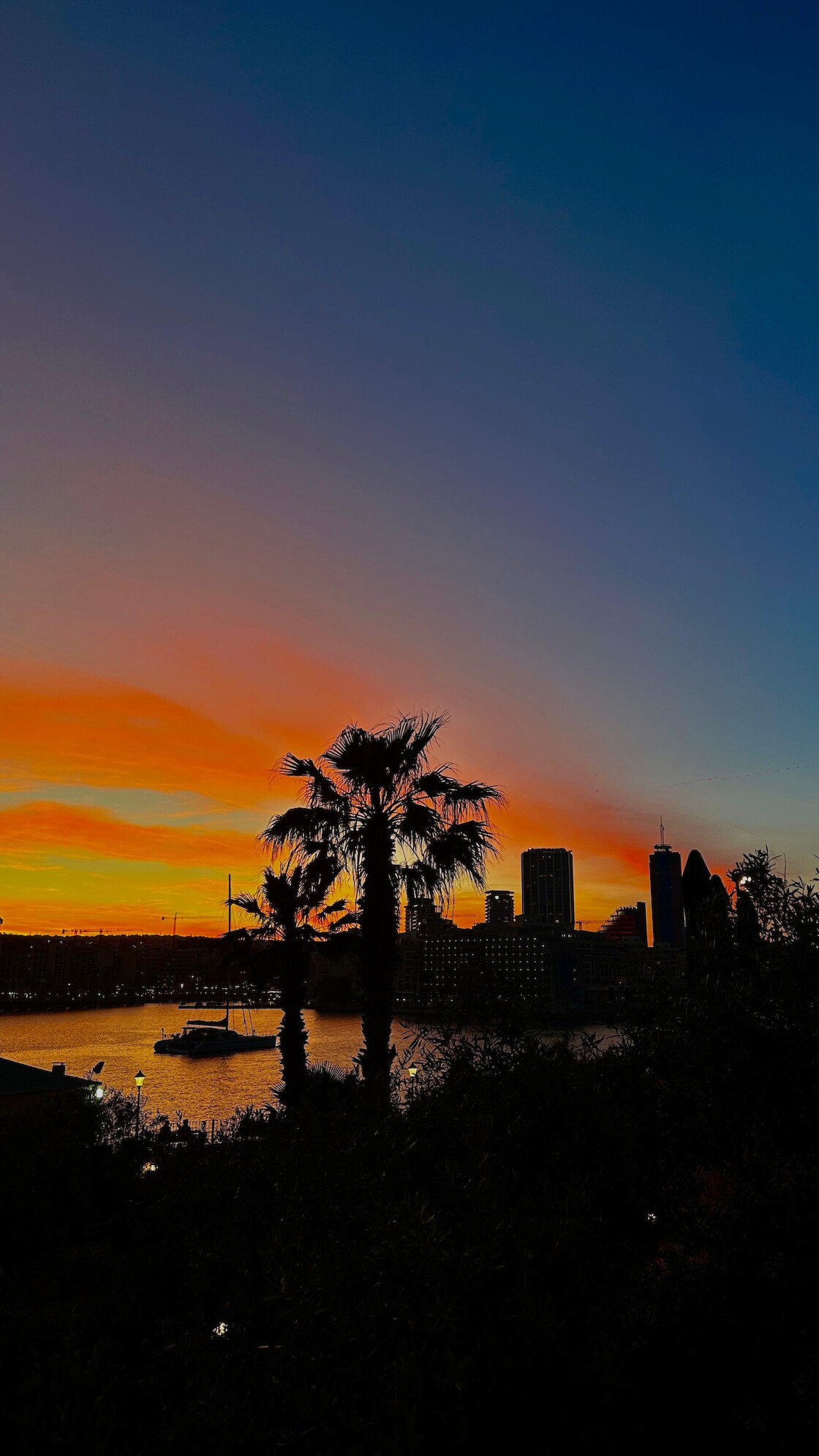 Ein Sonnenuntergang aud Malta