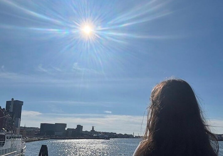 Blick auf die Bucht