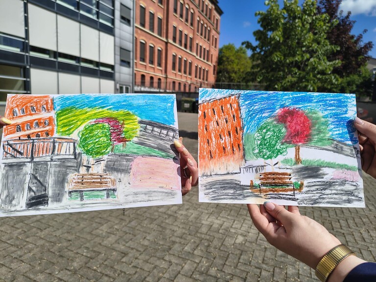 Bilder vom Schulgebäude