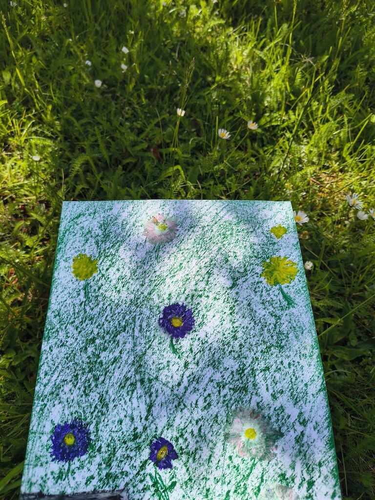 Bild der Blumenwiese
