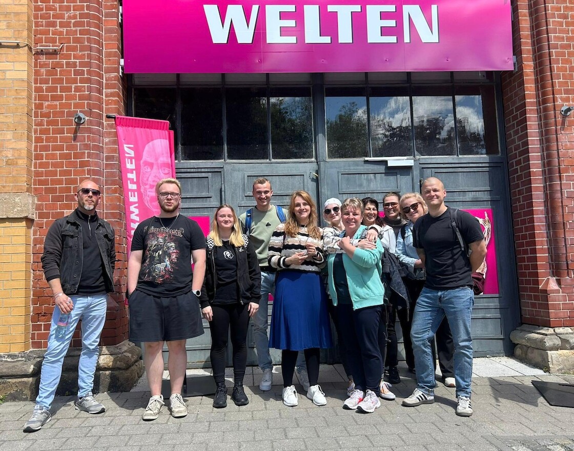 Gruppenbild Körperwelten