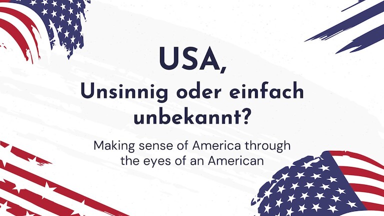 Das Plakat des USA Workshops