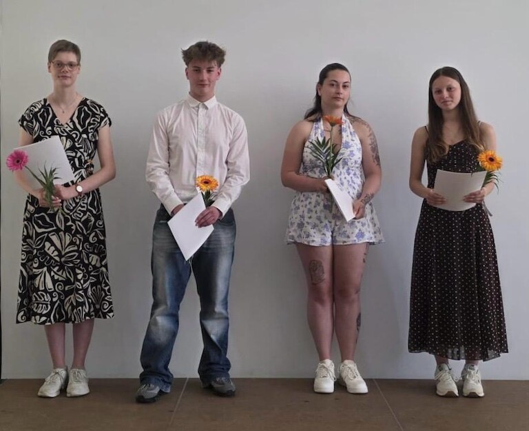 Gruppenbild von Absolventen