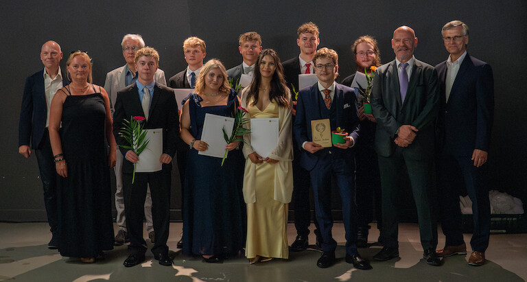 e.o. Plauen Gruppenbild mit Lehrern