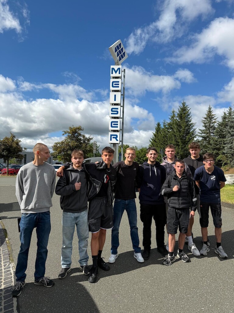 Gruppenbild der Auszubildenden