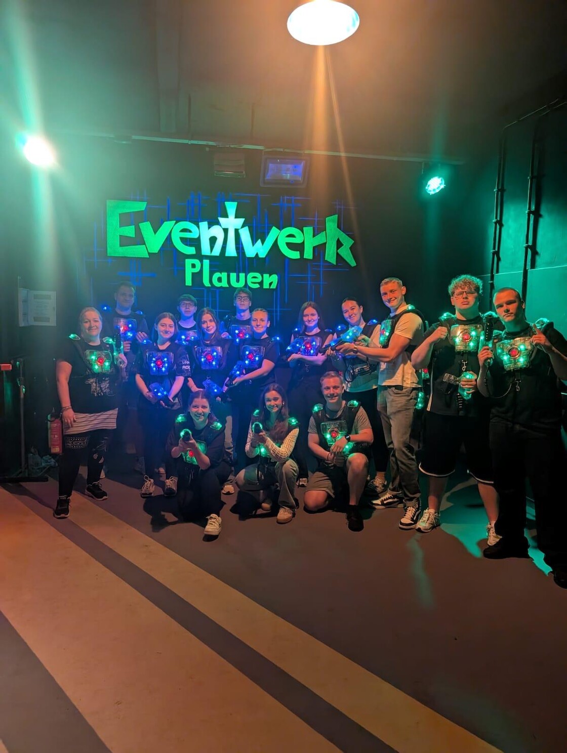 Gruppenbild im Eventwerk